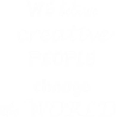 Koszulka oversize We beliwe creative people 2