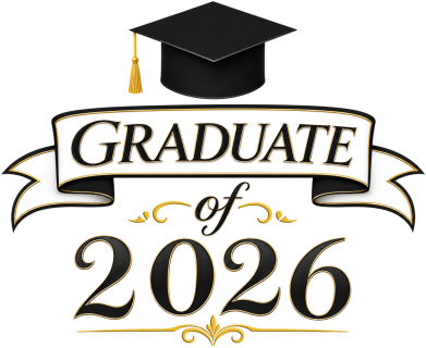 Koszulka męska Absolwent 2026 2