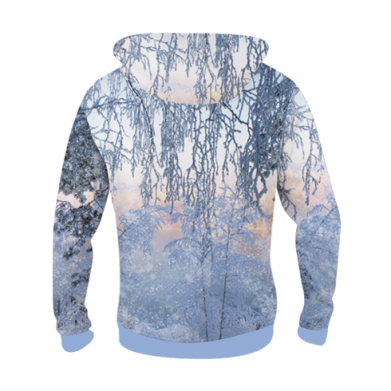 Dziecięca bluza z kapturem Fullprint Winter Husky 2