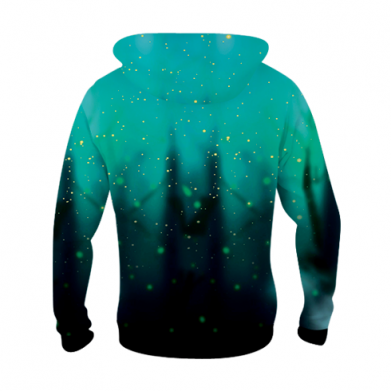 Dziecięca bluza z kapturem Fullprint Magic Wolf 2
