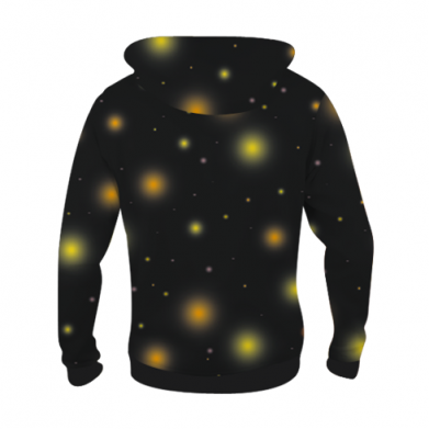 Dziecięca bluza z kapturem Fullprint Fox And Christmas Lights 2