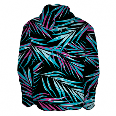 Męska kurtka lekka Fullprint Neon Palm Leaves 2
