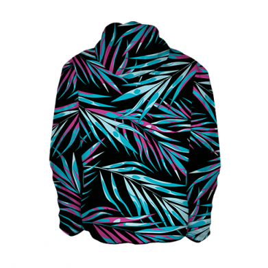 Dziecięce kurtki lekkie Fullprint Neon Palm Leaves 2