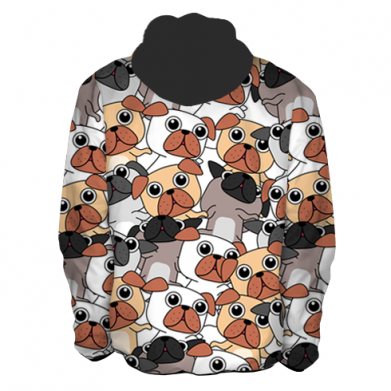 Męska kurtka lekka Fullprint Little puppies 2