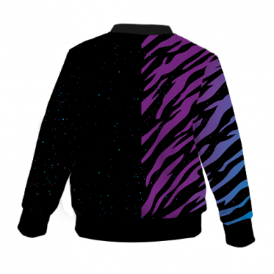 Kurtka bomber dziecięca Fullprint Neon Tiger 2
