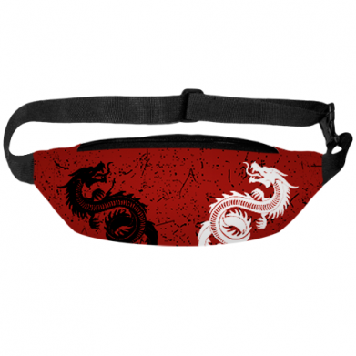 Nerka Fullprint Dragons Black White 2