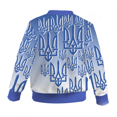 Kurtka bomber dziecięca Fullprint Wzór herbu 2