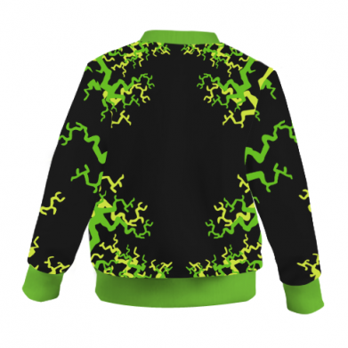 Kurtka bomber dziecięca Fullprint Go_A nature song 2