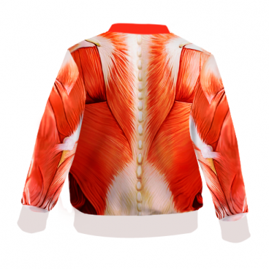 Kurtka bomber dziecięca Fullprint Muscle suit 2