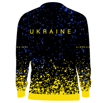 Bluza Fullprint Ukraine, yellow blue 2