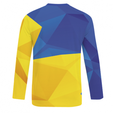 Mięskie 3d longslevee Stand with UKRAINE geometric 2