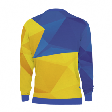 Bluza dziecięca Fullprint Stand with UKRAINE geometric 2