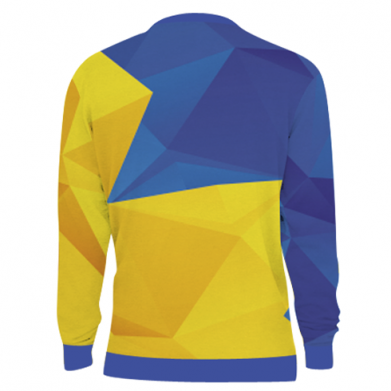 Bluza Fullprint Stand with UKRAINE geometric 2