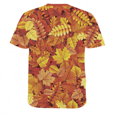 Męska koszulka Fullprint Autumn leaves 2