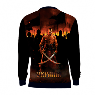 Bluza dziecięca Fullprint Ognisty herb Ukrainy 2