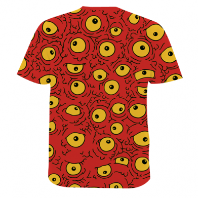 Męska koszulka Fullprint Many eyes 2