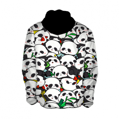 Dziecięce kurtki lekkie Fullprint Funny pandas 2