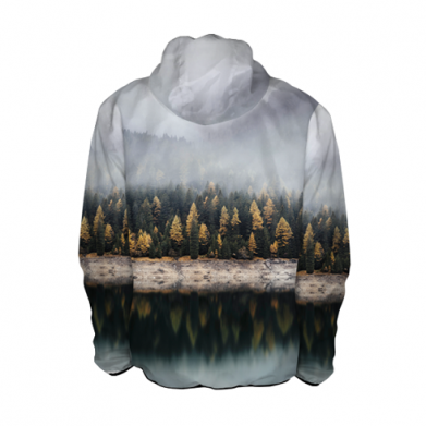 Dziecięce kurtki lekkie Fullprint Forest by the lake 2