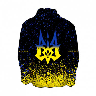 Dziecięce kurtki lekkie Fullprint Ukraine, yellow blue 2