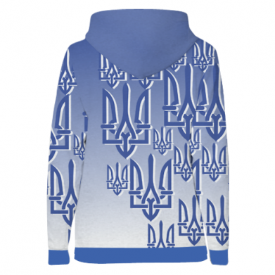 Damska bluza z kapturem Fullprint Wzór herbu 2