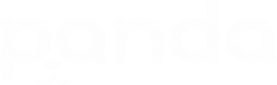 Naszywka prostokątna zaokrąglona z pandami Panda smirk 2