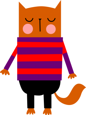 Bluza z kapturem męska z kotami Red cat in a sweater 2