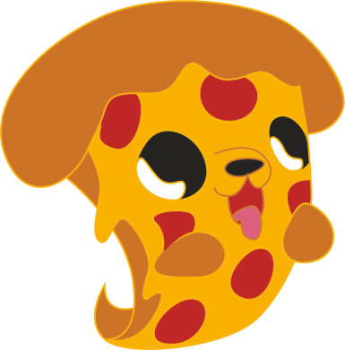 Bluza z kapturem męska Pizza Puppy 2