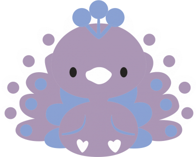 Koszulka męska Promo Purple peacock 2
