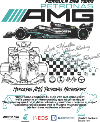 Podkładka pod mysz Mercedes-AMG Petronas F1 2