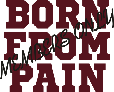 Koszulka polo dziecięca Tylko dla członków Born From Pain 2
