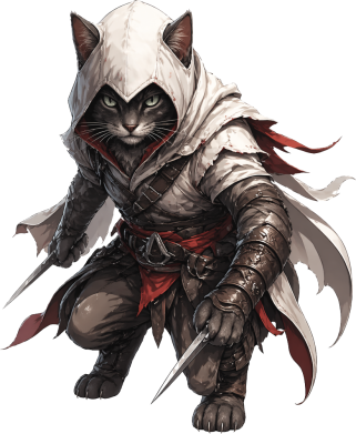 Koszulka dziecięca Assassin's creed kot 2