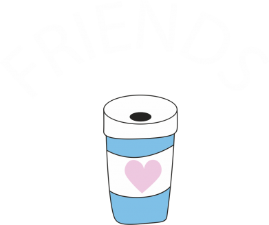 Bluza z kapturem męska Friends coffee 2