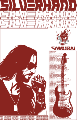 Podkładka pod mysz Johnny Silverhand 2