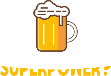 Koszulka damska Beer is a superpower? 2