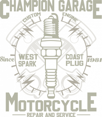Bluza z kapturem męska Garage Champion 2