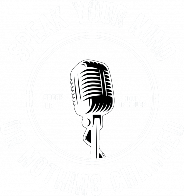Bluza z kapturem męska Speak your mind speak up now or never 2