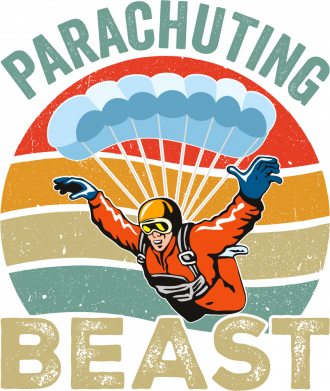 Bluza z kapturem męska Parachuting beast 2
