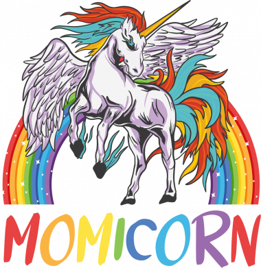 Koszulka dziecięca z jednorożcami Momicorn 2