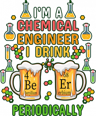 Bluza z kapturem męska I'm Chemical Engineer 2