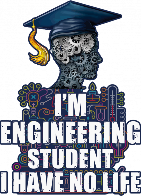 Bluza z kapturem męska Engineering Student 2