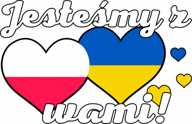 Bluza z kapturem męska Jesteśmy z wami Ukraina 2
