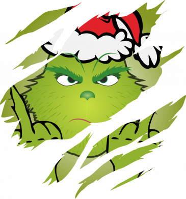 Koszulka dziecięca Grinch i podarta koszulka 2