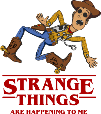 Koszulka polo dziecięca Woody remake Stranger-Things 2