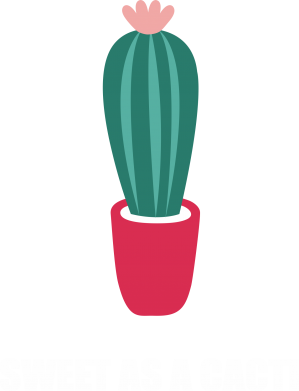 Bluza z kapturem męska Sweet as a cacti wih flower 2