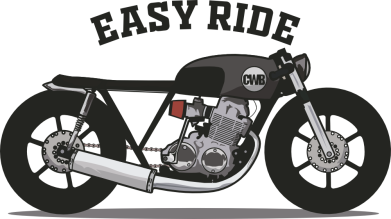 Koszulka damska Honda Cb750 custom cafe racer 2