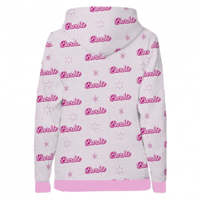 Damska bluza z kapturem Fullprint Losowa Barbie 2