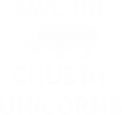 Koszulka damska z jednorożcami Save the chubby unicorns 2