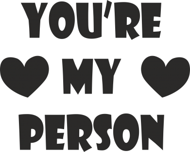 Koszulka polo dziecięca You're my person 2