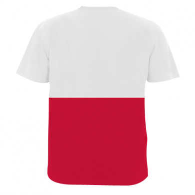 Męska koszulka Fullprint Polska flaga z godłem 2