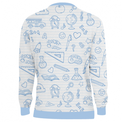 Bluza Fullprint na Dzień nauczyciela Rysunek szkolny 2